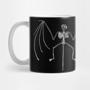 Bat Skeleton Mug